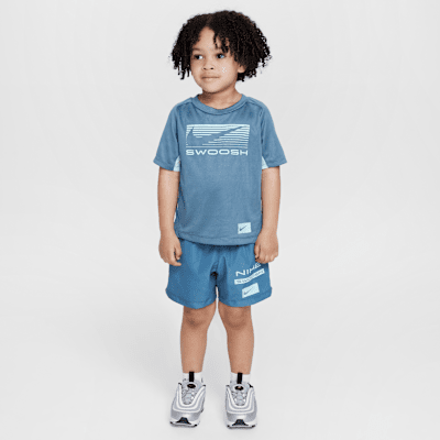 Magrit Short Set Milk　2-3y Nike Dri-FIT Toddler 2-Piece Multi Woven Shorts Set. Nike.com